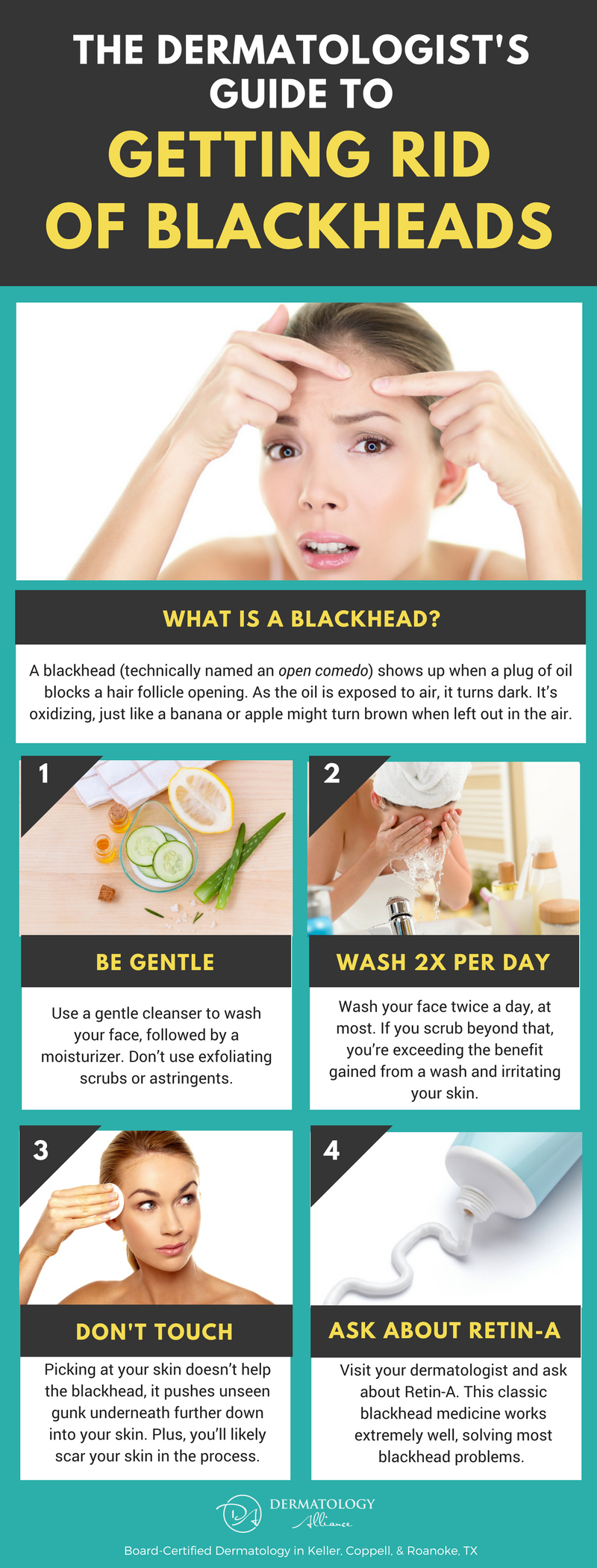 how to get rid of blackheads
